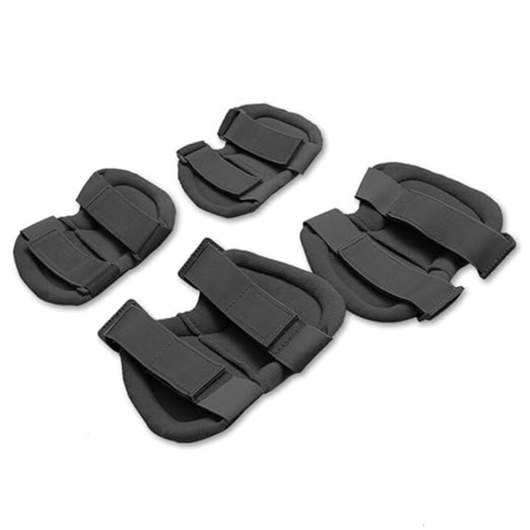 Airsoft Knee Elbow Protective Pads Set (4 Pack)