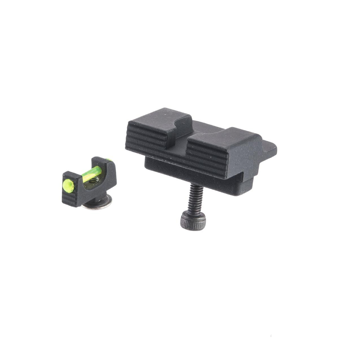 APS Fiber Optic Sight Set for Airsoft Gas Blowback Pistols