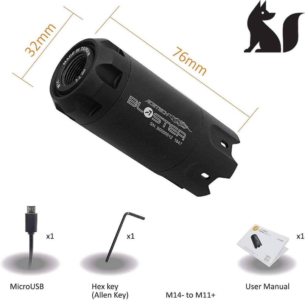 AceTech Blaster Compact Rechargeable Tracer Unit