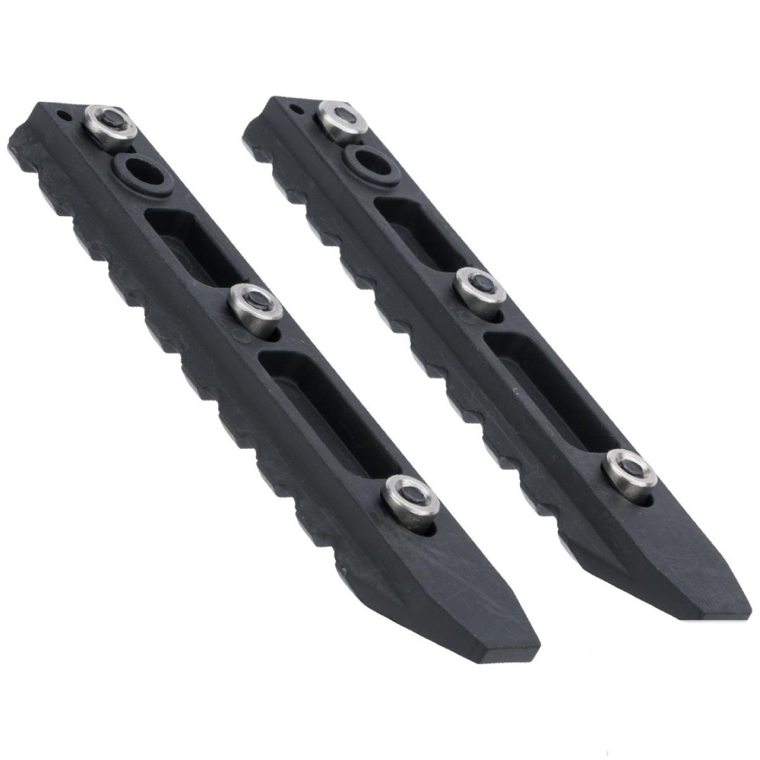 ARES Key Rail Attachment for Rail Systems (Type: KeyMod / 4.5" / 2 Pieces)
