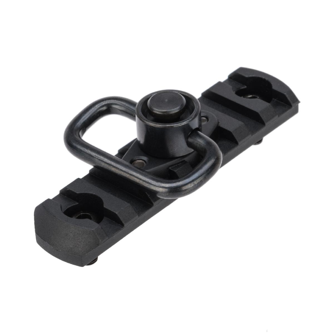 APS 7-Slot M-LOK Rail Segment w/ QD Sling Swivel