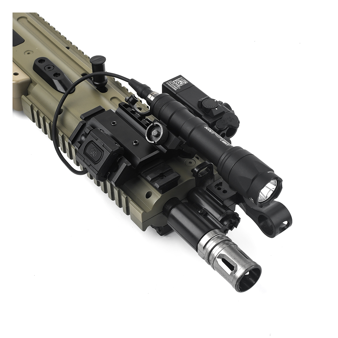 Dual Offset Rail Interface Mount Base