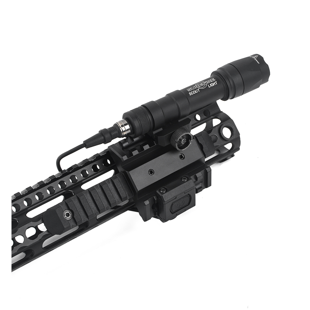 Dual Offset Rail Interface Mount Base