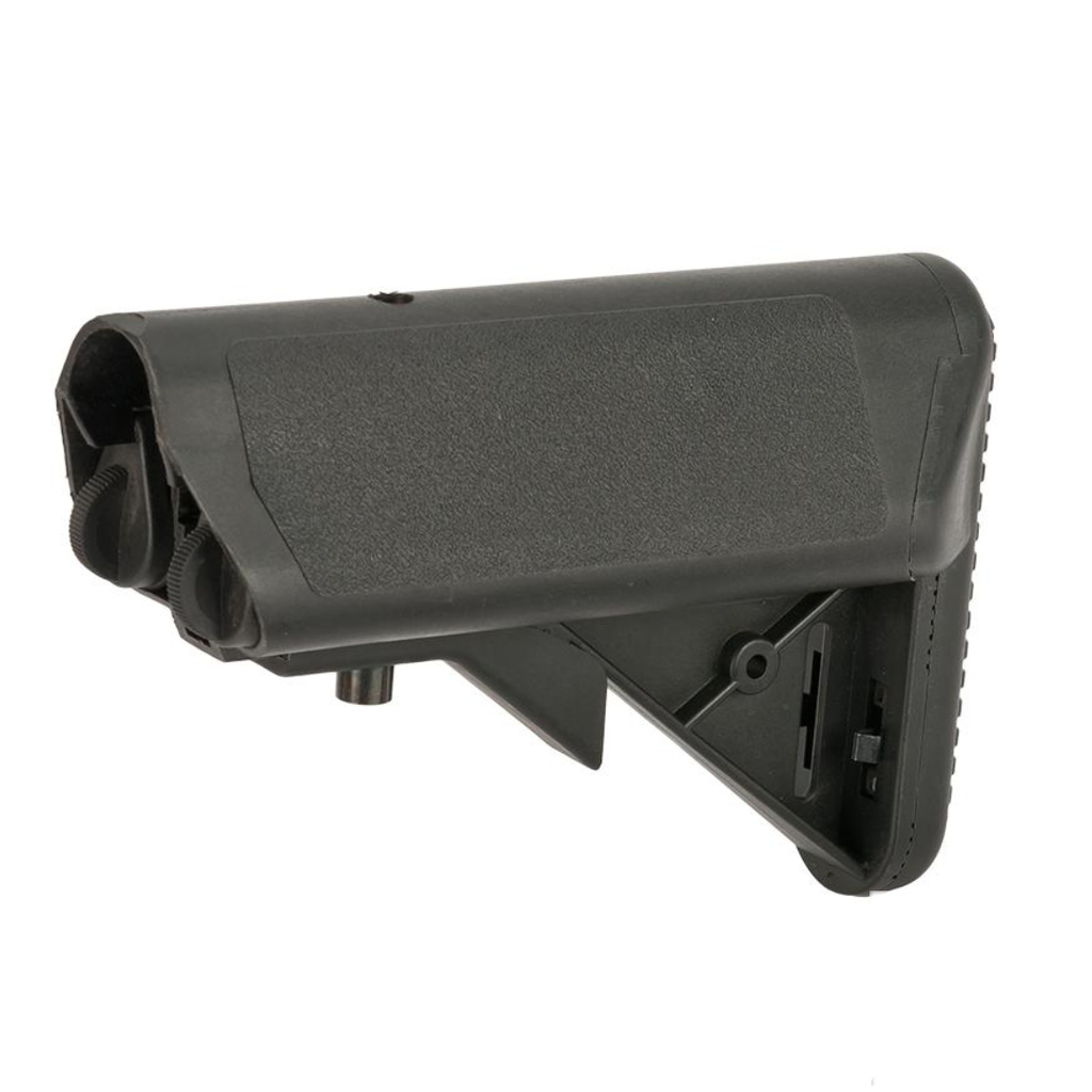 A&K PTW Type Crane Stock with Flocked Cheek Pads for PTW / STW M4 Series Airsoft