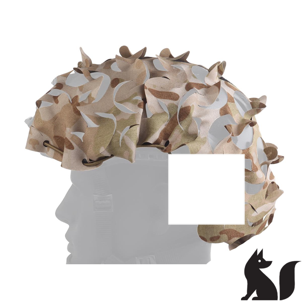 Lightweight Laser Cut Helmet Scrim