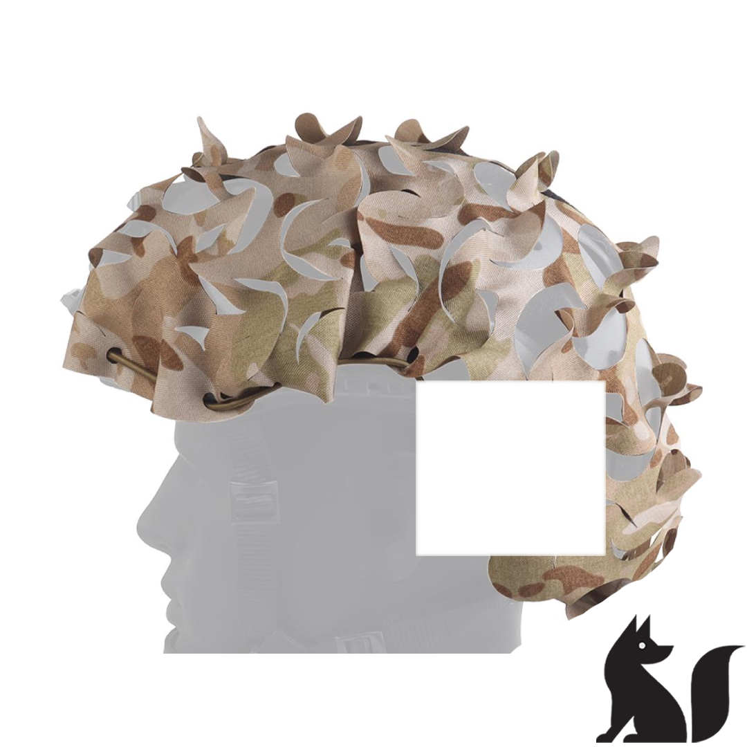 Lightweight Laser Cut Helmet Scrim