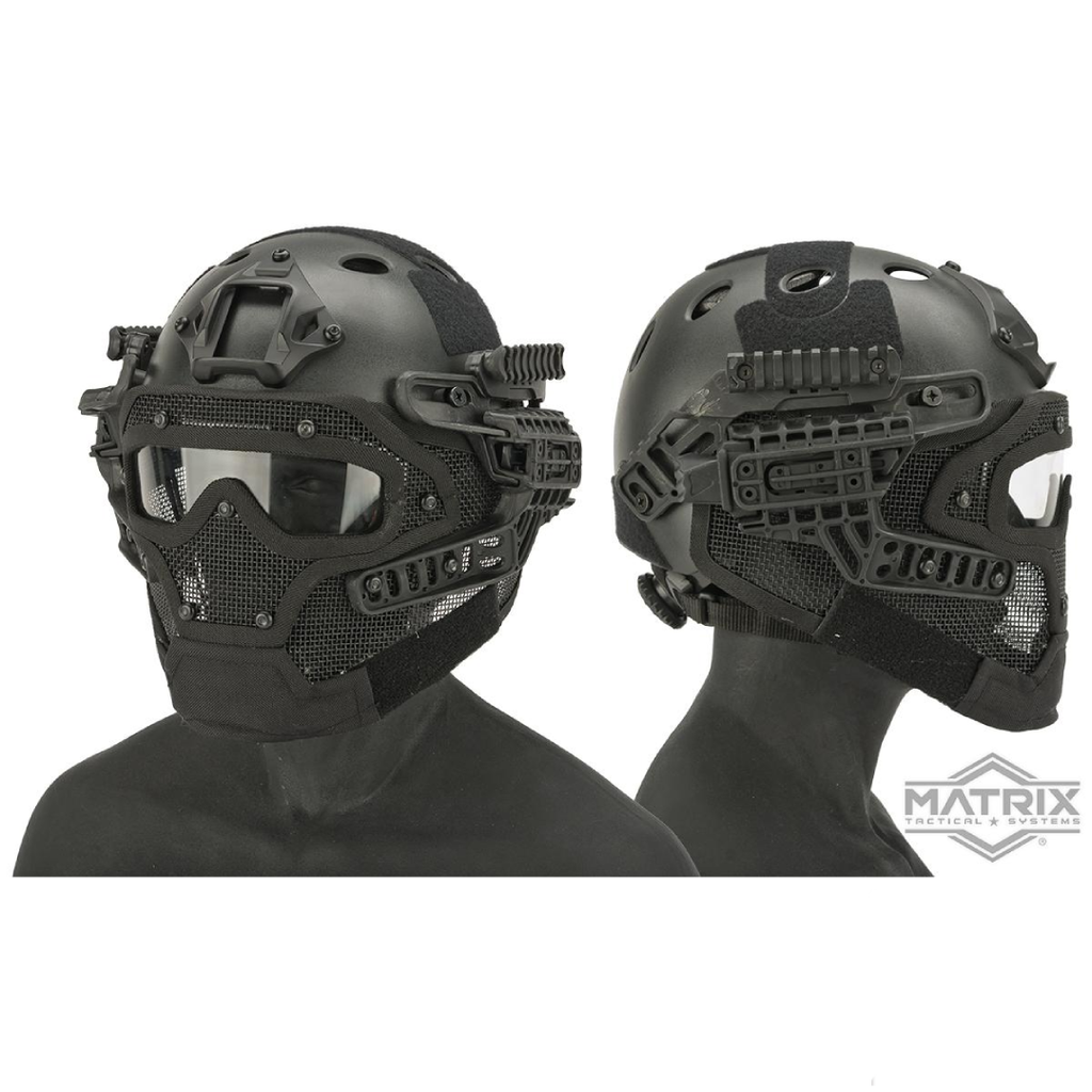 Matrix Legionnaire Full Head Coverage Helmet / Mask / Goggle Protective System