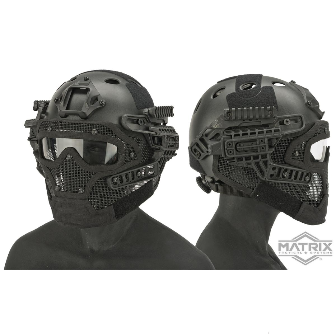 Matrix Legionnaire Full Head Coverage Helmet / Mask / Goggle Protective System