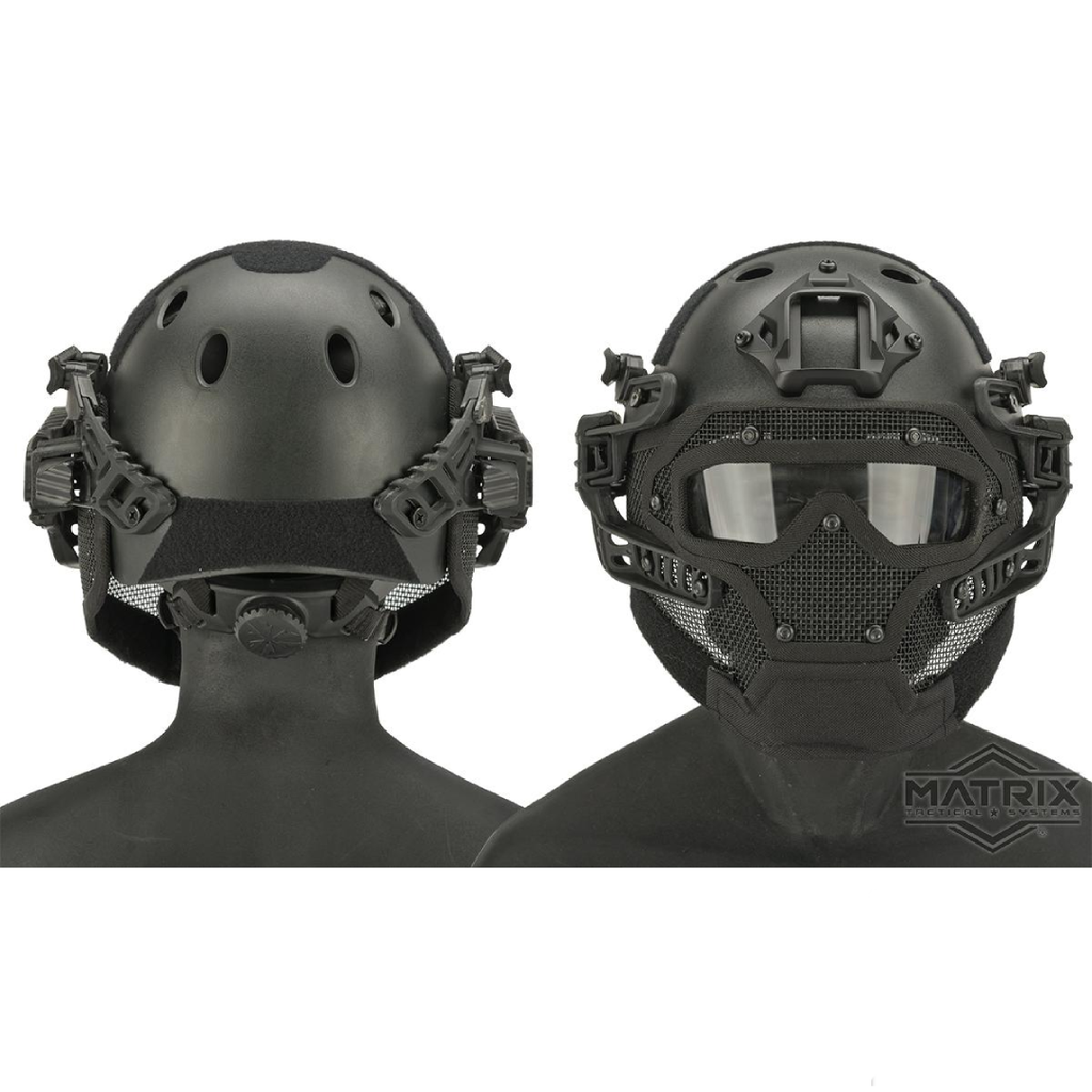 Matrix Legionnaire Full Head Coverage Helmet / Mask / Goggle Protective System