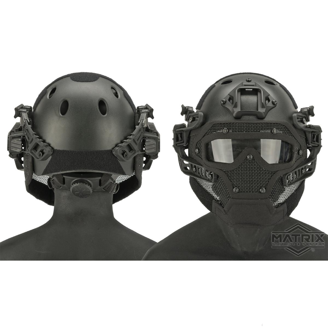 Matrix Legionnaire Full Head Coverage Helmet / Mask / Goggle Protective System