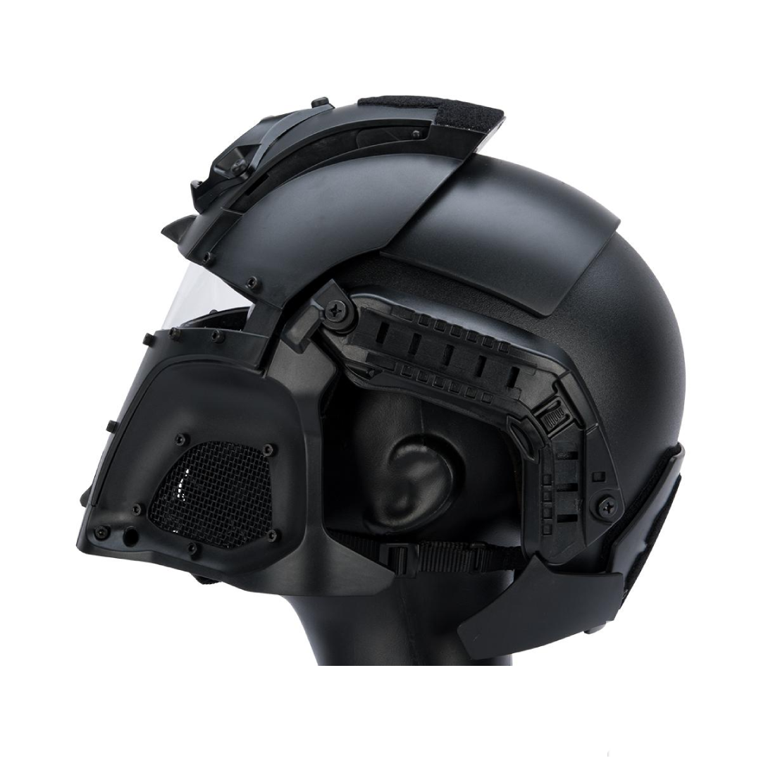 Medieval Iron Warrior Full Head Coverage Helmet / Mask / Goggle Protective