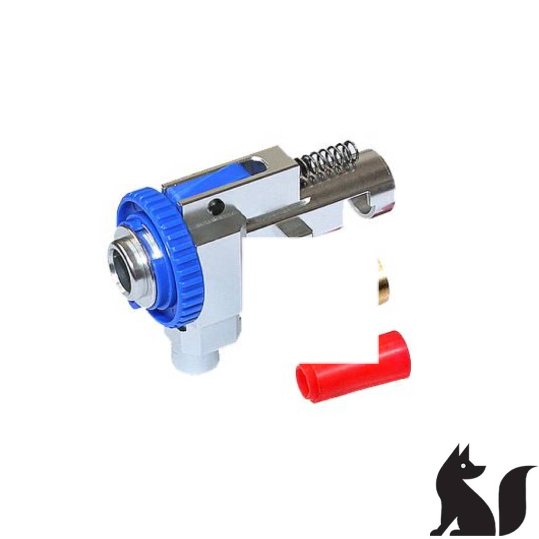 CNC Machined Aluminum Rotary Hop-Up Unit for M4 Series Airsoft AEGs by SHS
