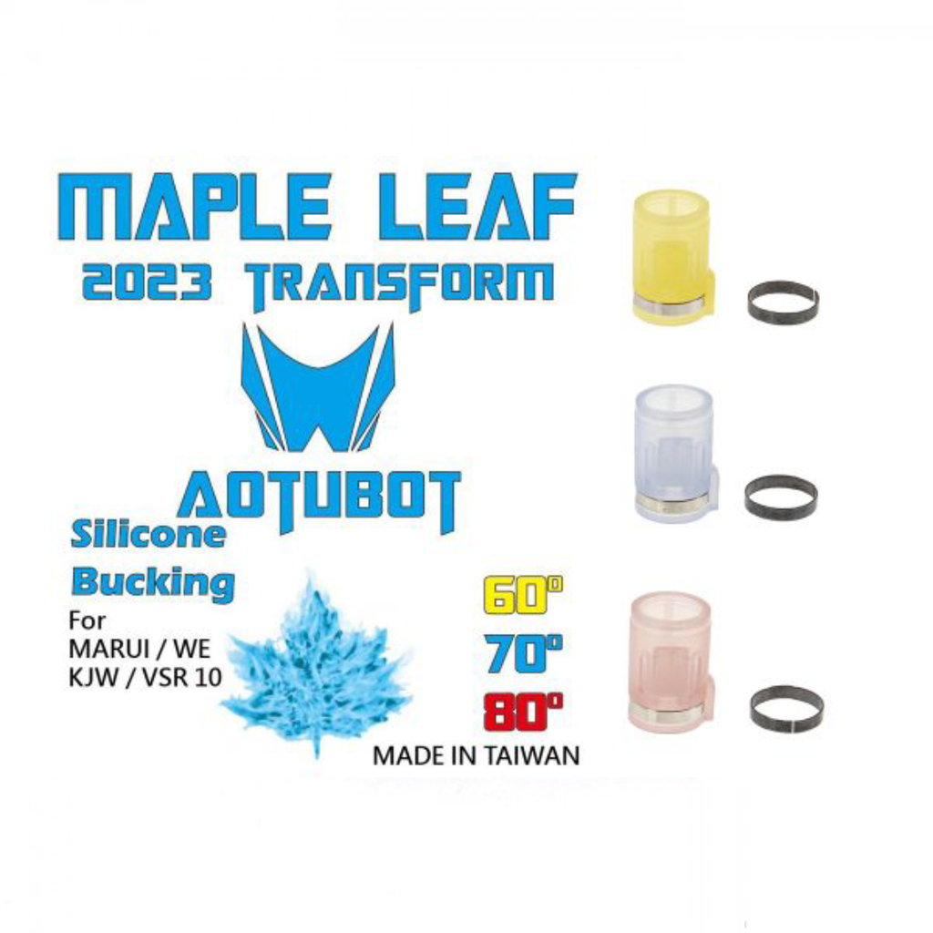 Maple Leaf 2023 Transformers "Autobot" Hop Up Silicone Bucking