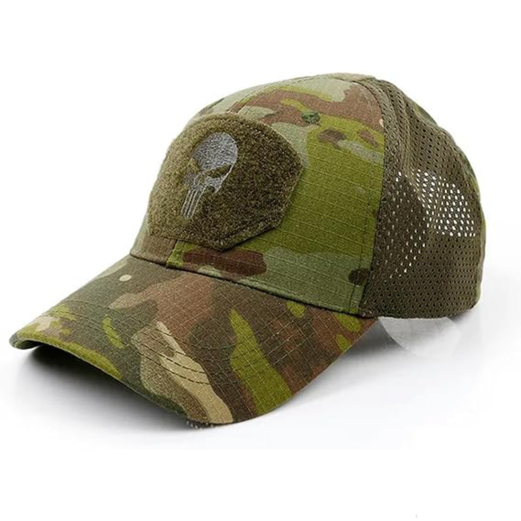Skull  Adjustable Airsoft Tactical Hat