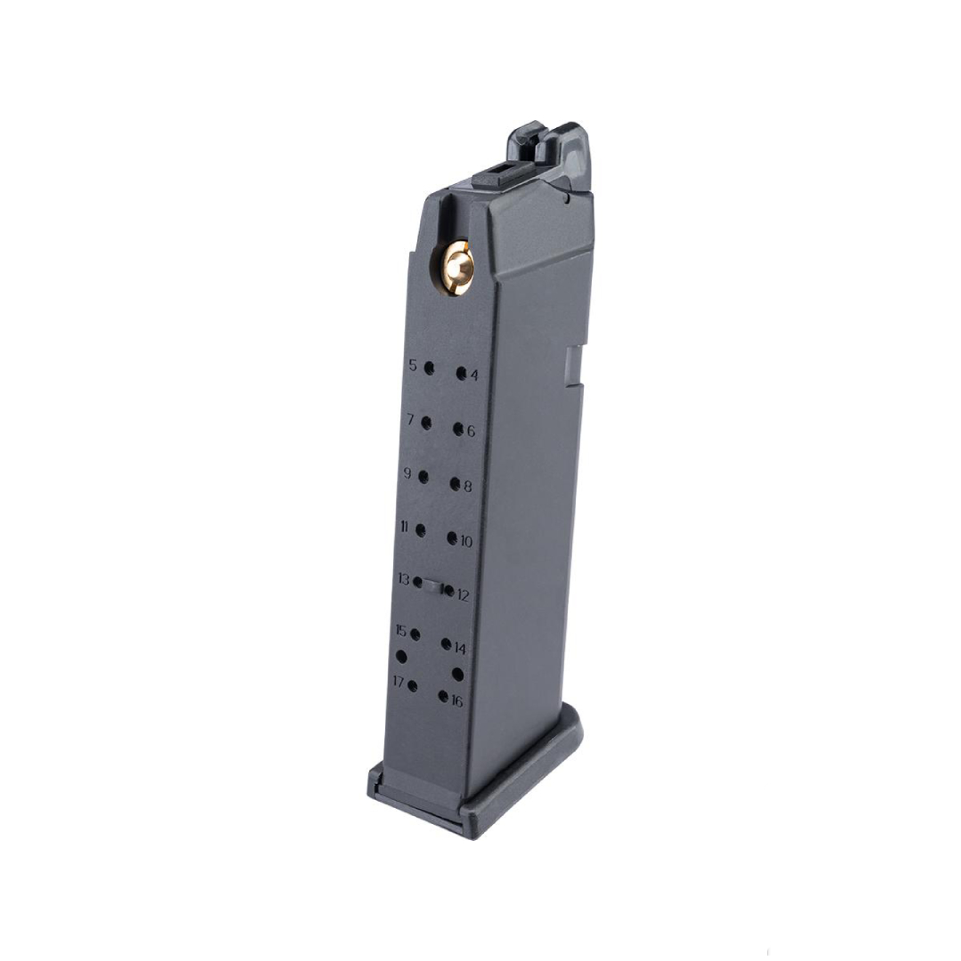 E&C Airsoft 24 Round Magazine for Elite Force G17 Gas Blowback Airsoft Pistols