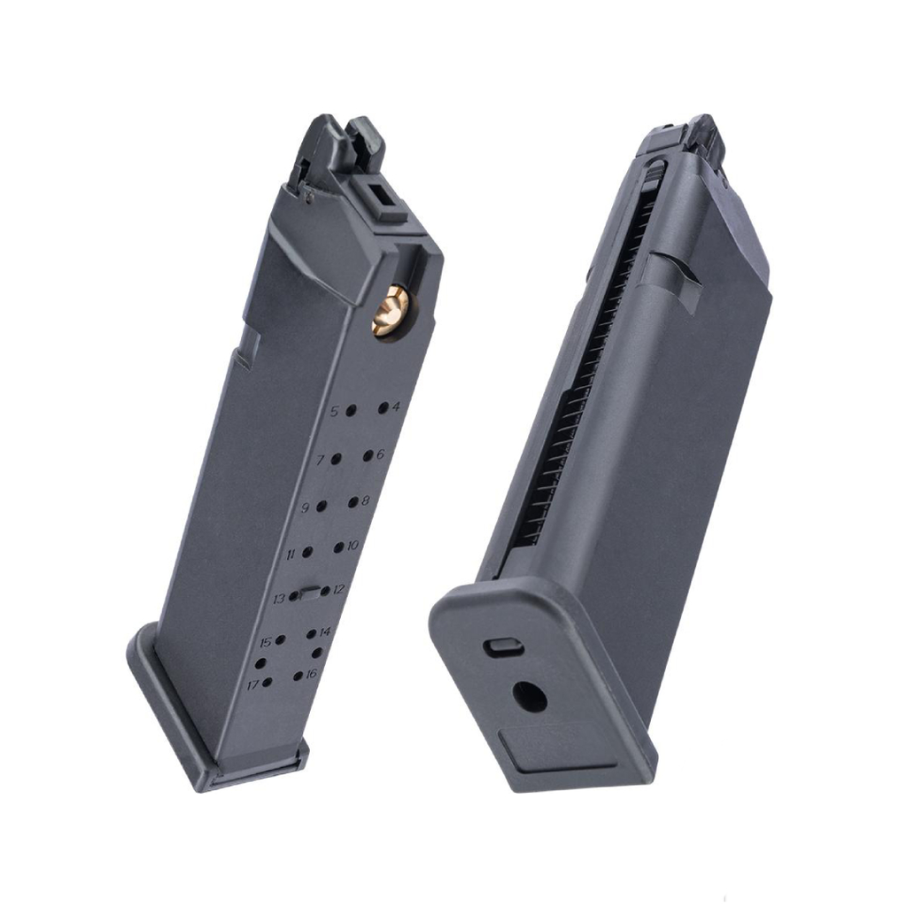 E&C Airsoft 24 Round Magazine for Elite Force G17 Gas Blowback Airsoft Pistols