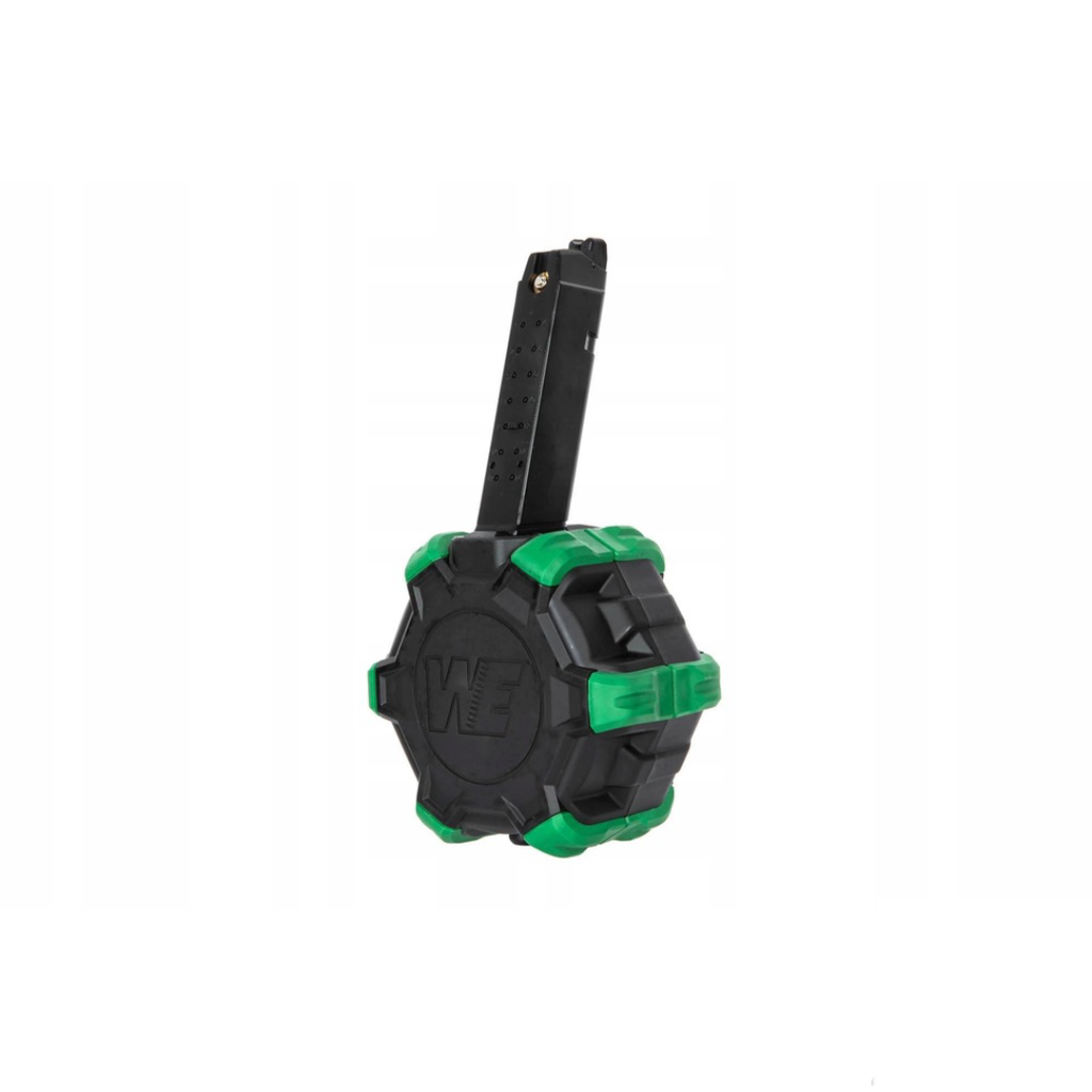 WE Glock series 350rounds gas drum magazine