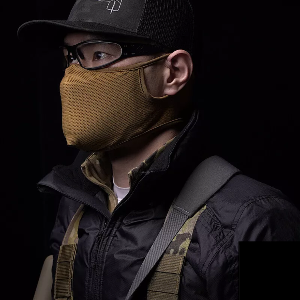 WoSport Tactical Silicone Mask Multi functional Cycling Face Protection