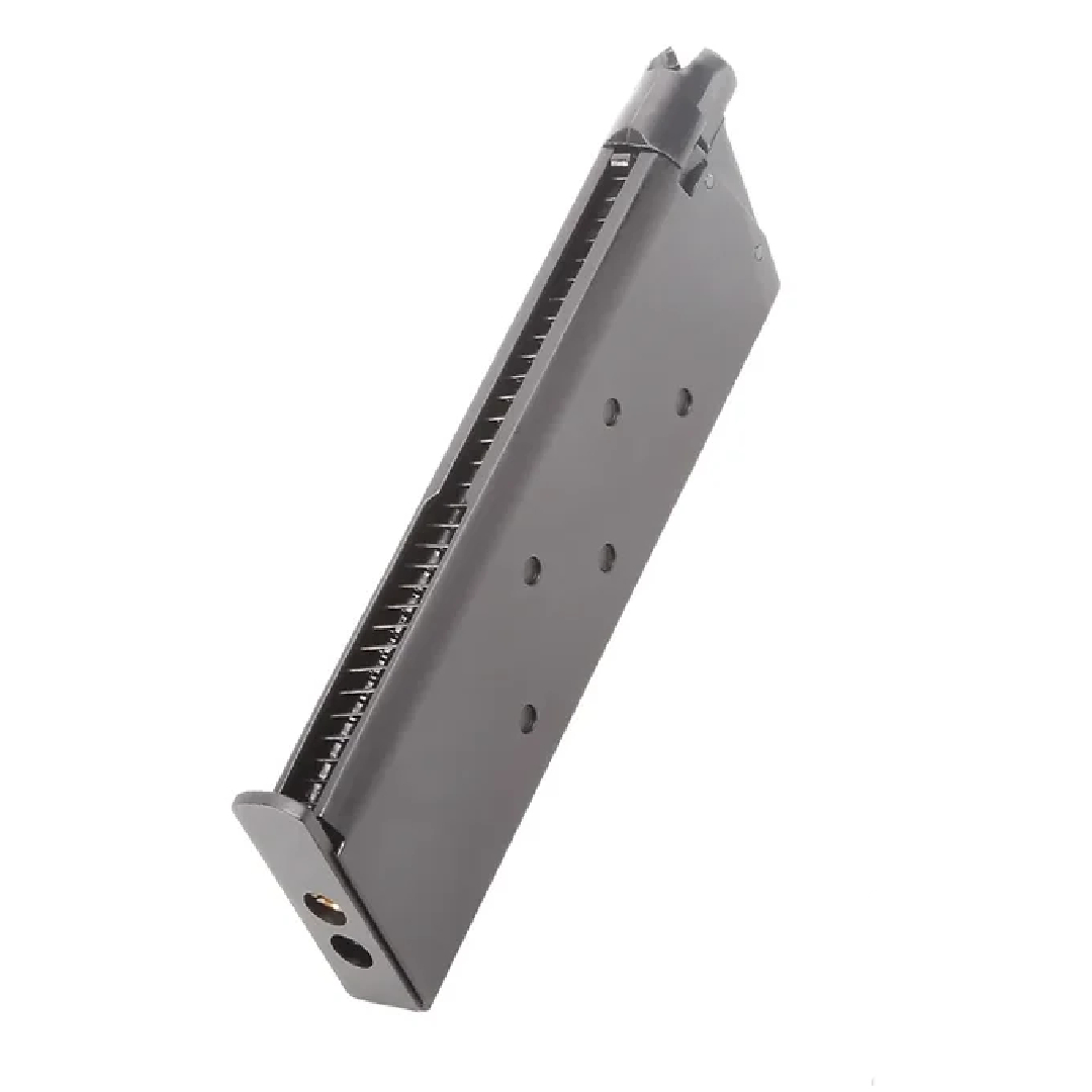 King Arms 25 rounds Gas magazine for Marui, KJW 1911 GBB