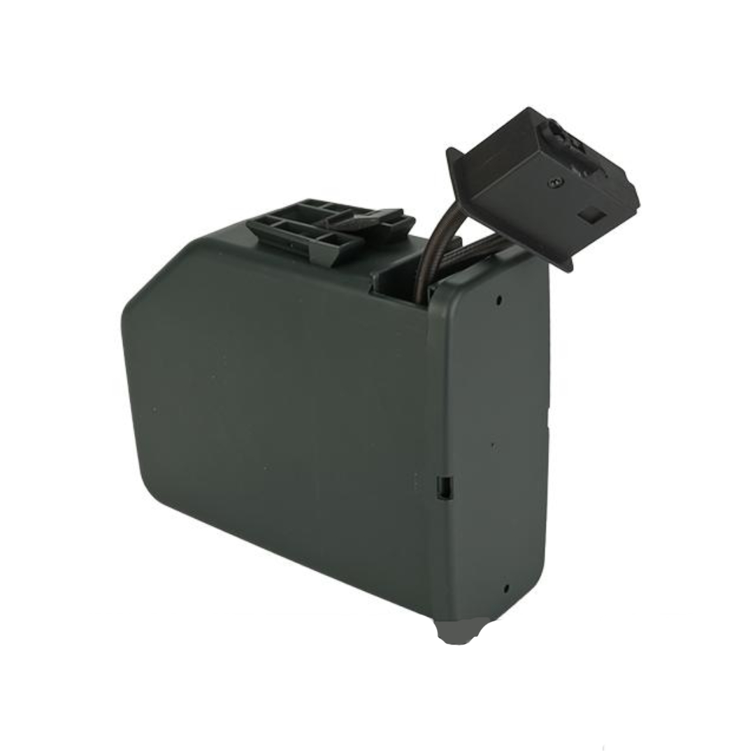 A&K 2500 Round Box Magazine for Airsoft M249 AEG Light Machine Guns
