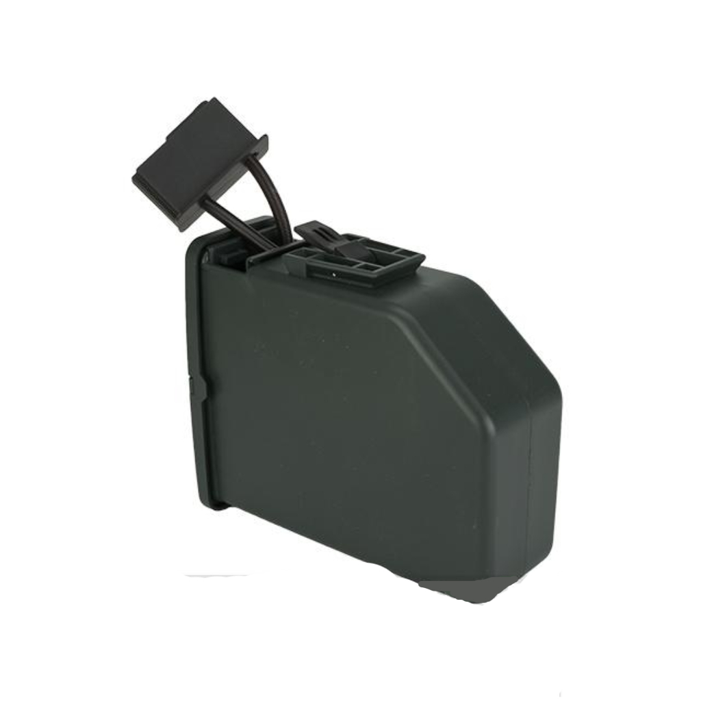 A&K 2500 Round Box Magazine for Airsoft M249 AEG Light Machine Guns