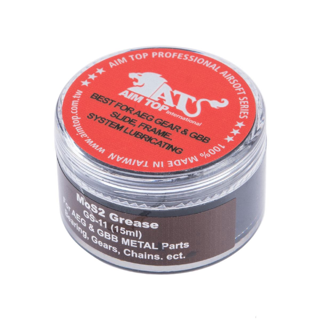 AIM Top MoS2 Grease for Airsoft AEG / GBB Maintenance (Size: 24g)