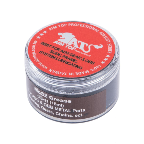 AIM Top MoS2 Grease for Airsoft AEG / GBB Maintenance (Size: 24g)