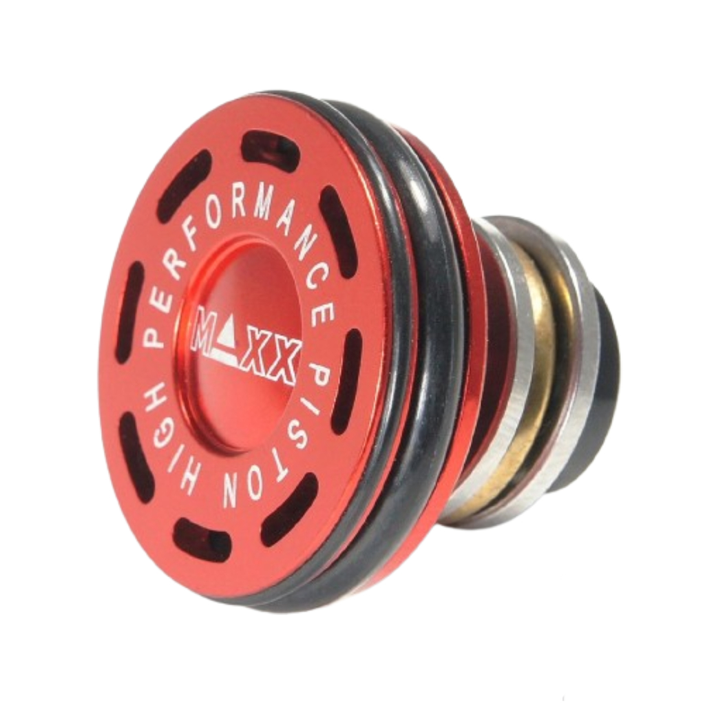 Maxx  CNC Aluminum Double O-Ring High Performance Ball Bearing AEG Piston Head