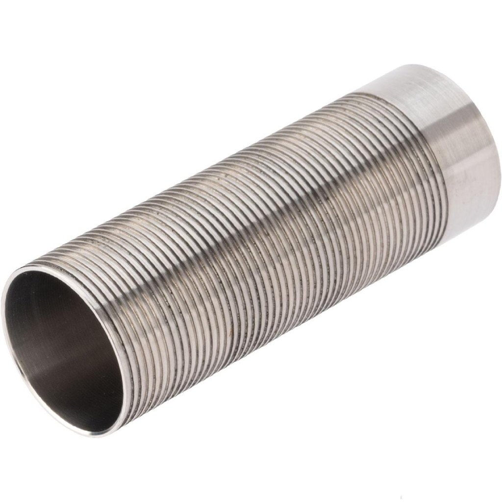 Angel Custom CNC Advanced Stainless Ribbed Airsoft AEG Cylinder (Model: Type 0)