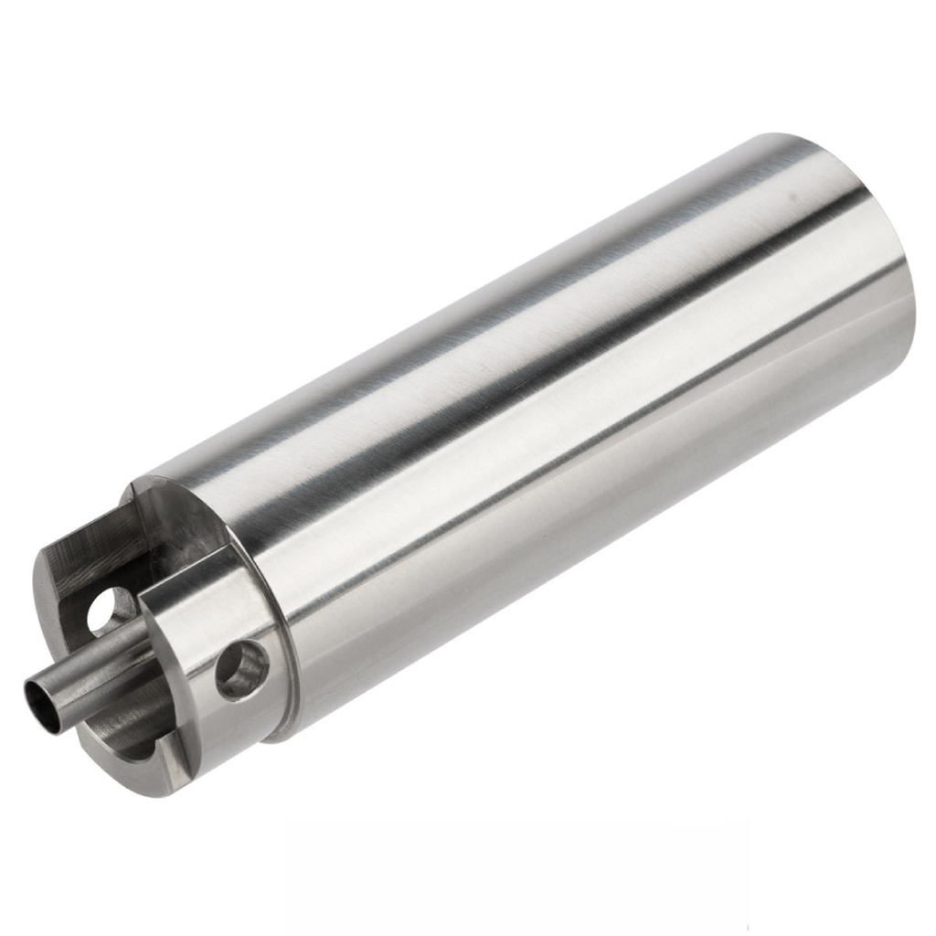 One Piece Stainless Steel Cylinder w/ Cylinder Headfor Ver.3 Airsoft AEG Gearbox