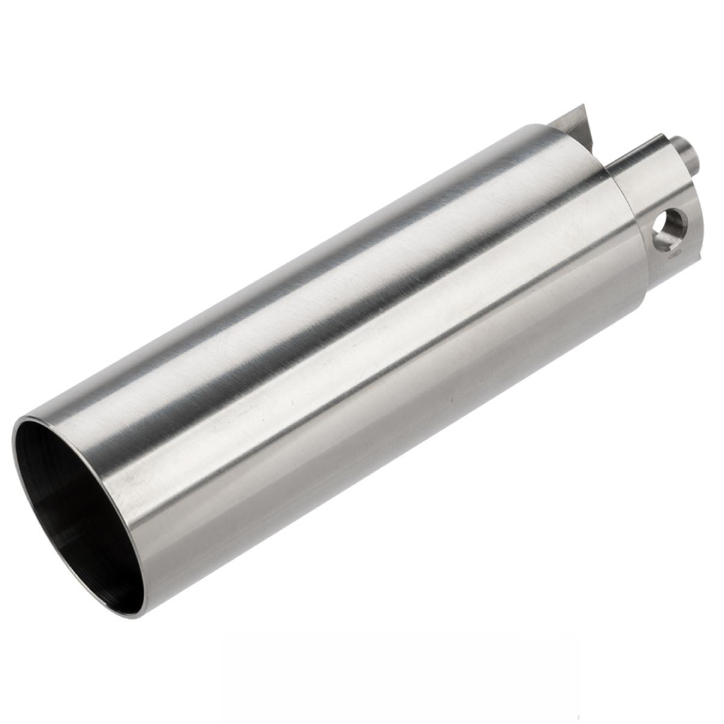 One Piece Stainless Steel Cylinder w/ Cylinder Headfor Ver.3 Airsoft AEG Gearbox