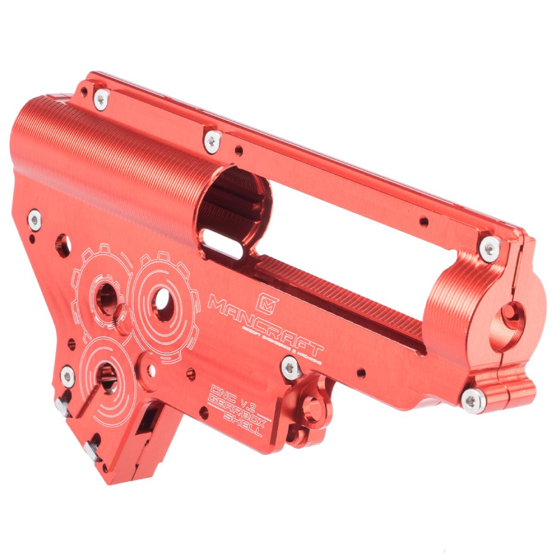 ManCraft CNC Gearbox shell  V2 | 8mm / QSC