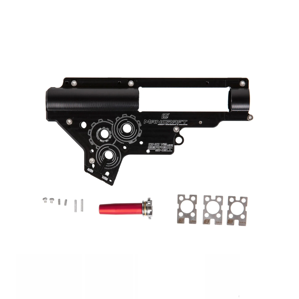 ManCraft CNC Gearbox shell  V2 | 8mm / QSC