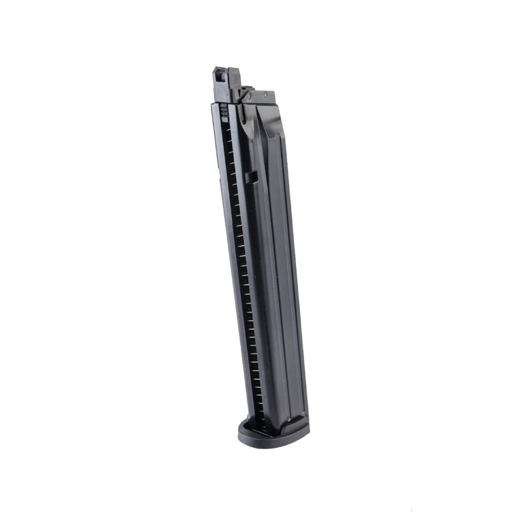 מחסנית מורחבת 50 כדורים 6mmProShop לאקדח איירסופט Sig Sauer VFC P320 M17 GBB
