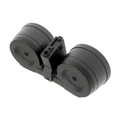 SRC M4 Dual 2500rd C-Drum Magazine (AEG)