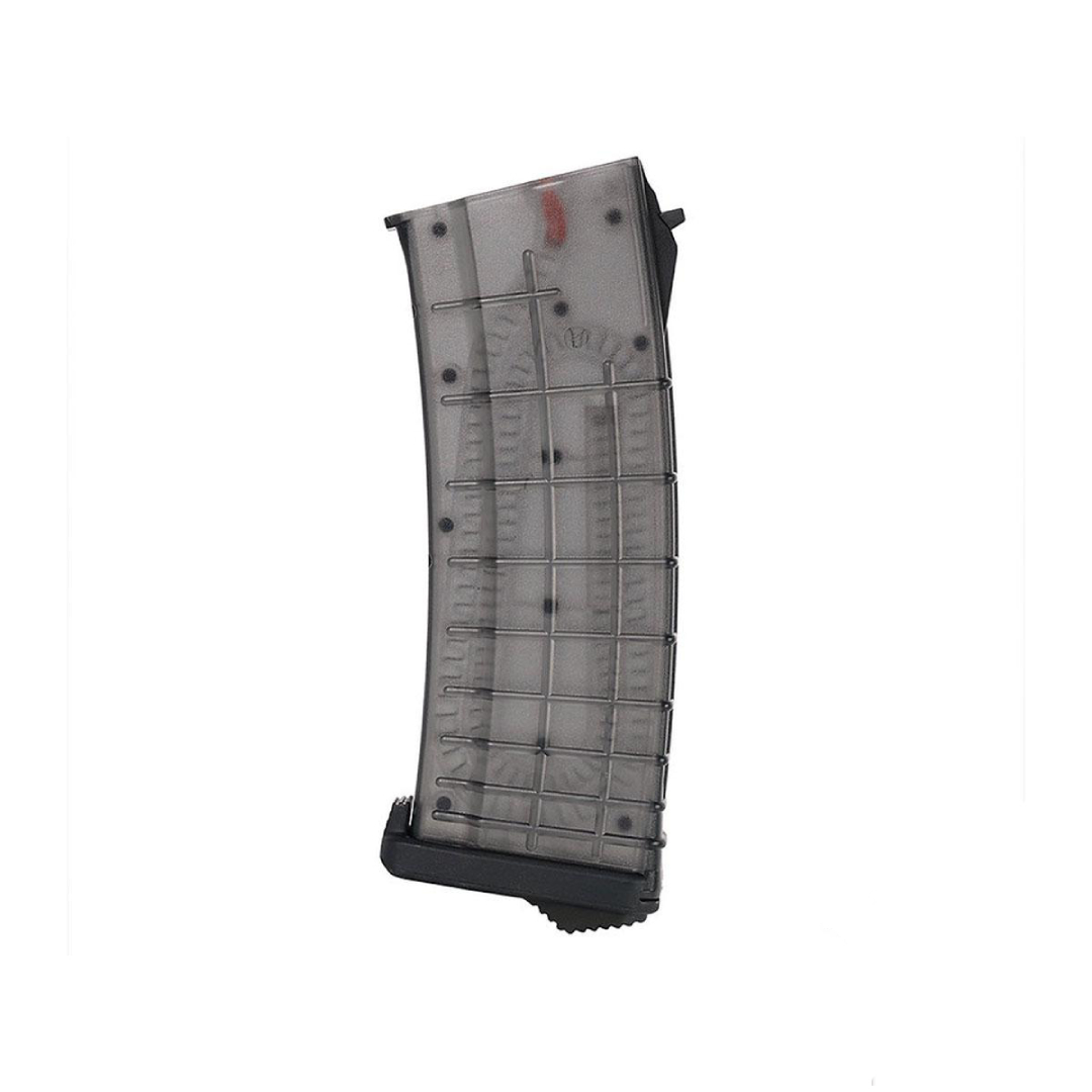 PTS TPM-AK 155rd Translucent Mid-Cap Magazine for Airsoft AEG Rifles