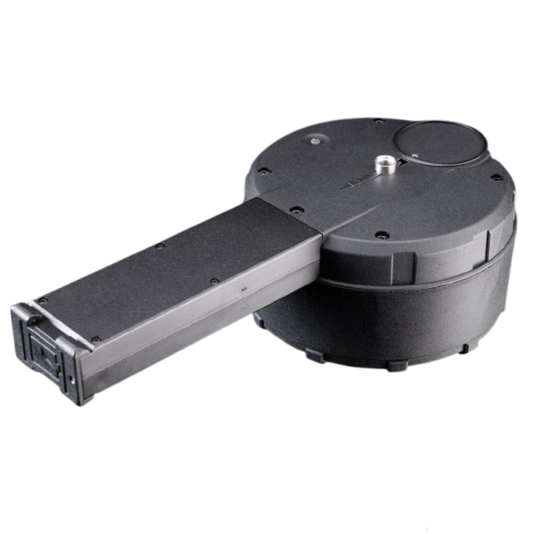 3000 Round "ZAKU" Electric Auto-Winding Drum Magazine for P90 Airsoft AEGs