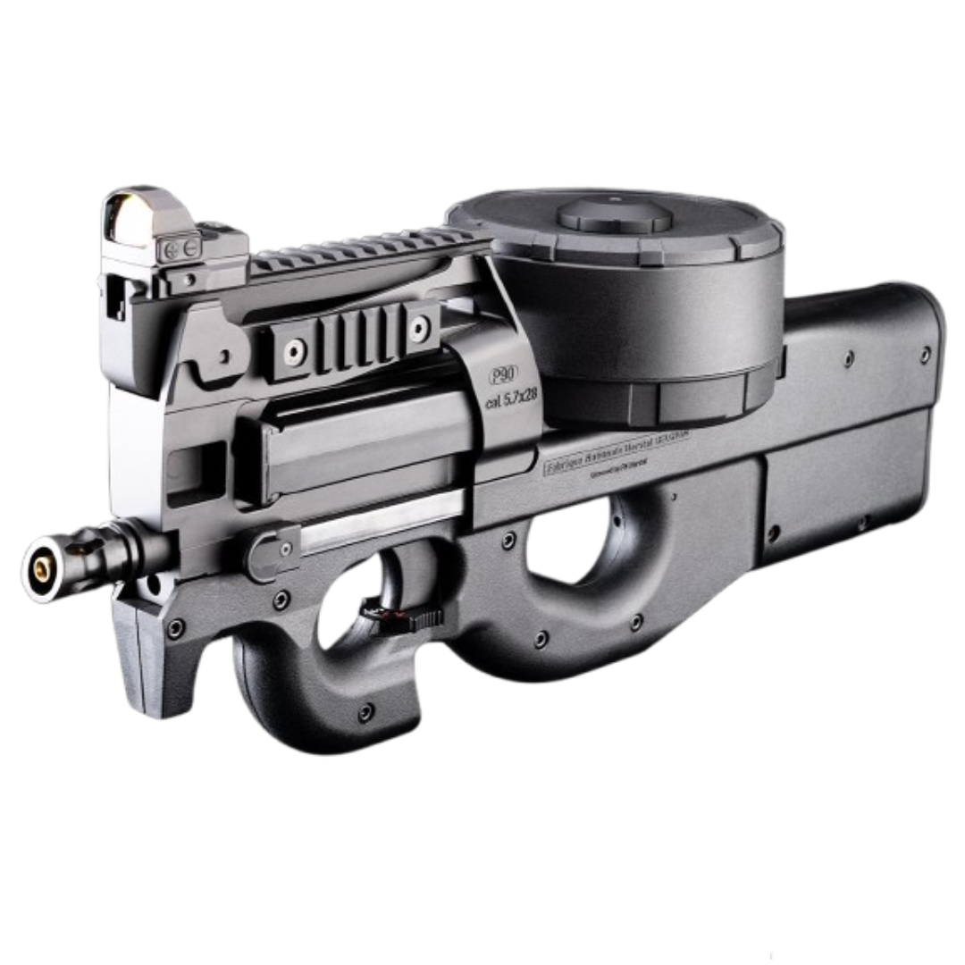 3000 Round "ZAKU" Electric Auto-Winding Drum Magazine for P90 Airsoft AEGs