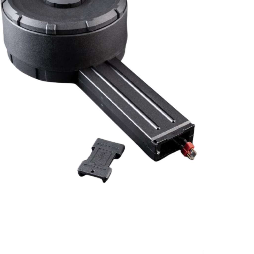 3000 Round "ZAKU" Electric Auto-Winding Drum Magazine for P90 Airsoft AEGs