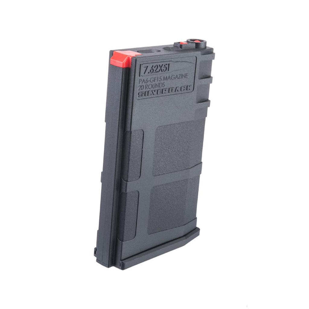 Silverback Airsoft 78 Round AR-10 Style Mid-Cap Magazine for MDRX AEG Rifles