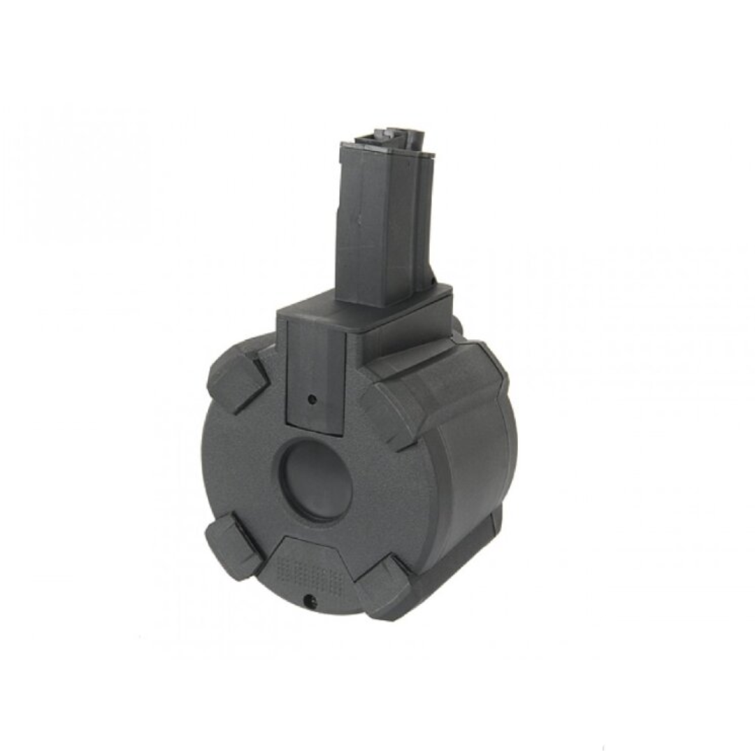 CYMA 1200 Rounds Drum Magazine For MP5  Airsoft AEG Rifle (battery included)