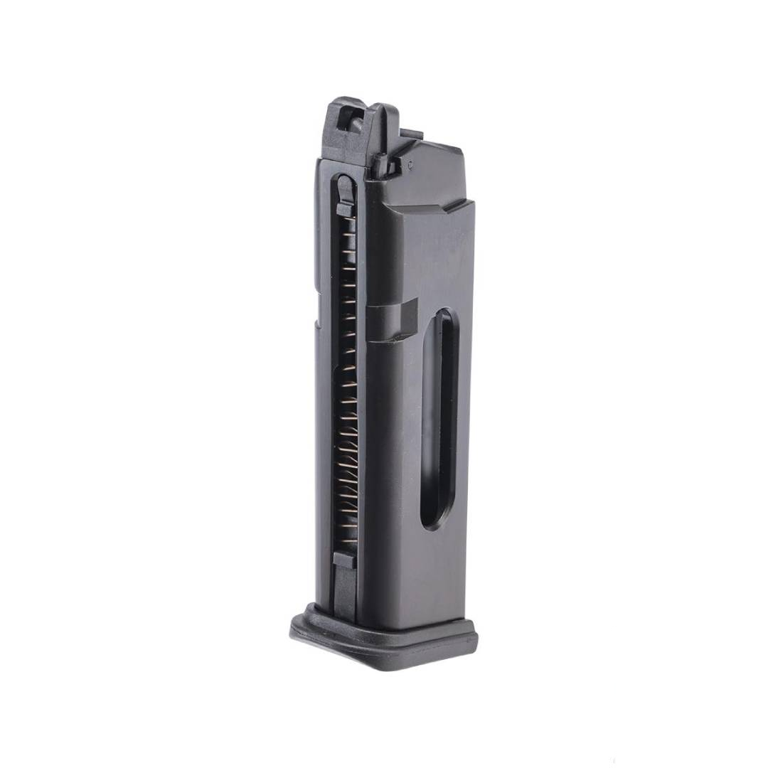 SRC 17rd Magazine for Licensed GLOCK 17 Gen. 5 MOS CO2 Airsoft GBB Pistols