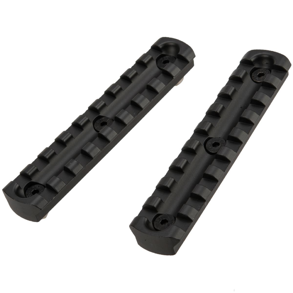 ARES Key Rail Attachement for Rail Systems (Type: M-LOK / 4" / 2 Pieces)