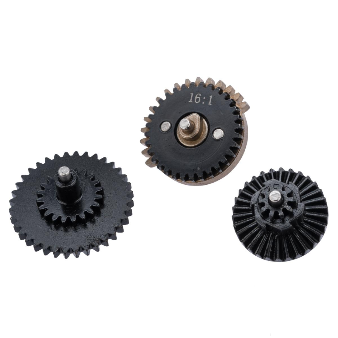 ZCI CNC Steel 16:1 Gear Set for Airsoft AEG Gearboxes