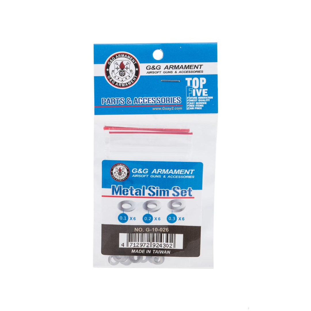 G&G Replacement Shim Set for Airsoft AEG Rifles