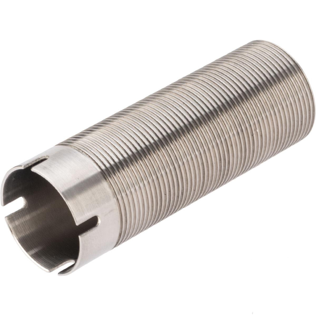 Angel Custom CNC Advanced Stainless Ribbed Airsoft AEG Cylinder (Model: Type 1)