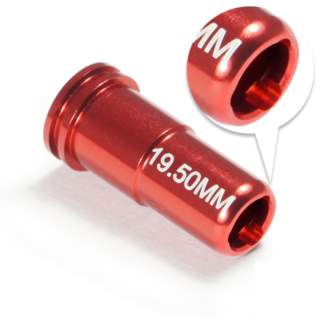 Maxx CNC Aluminum Double O-Ring Air Seal Nozzle (19.50mm) For Airsoft AEG Series