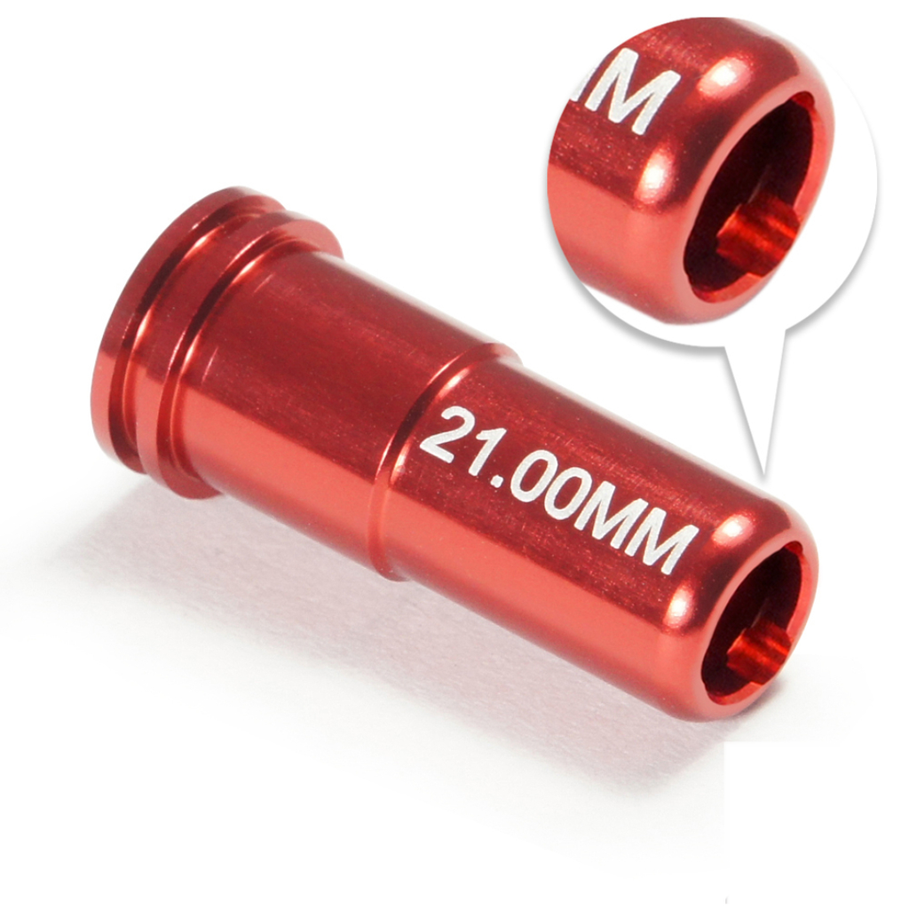 Maxx CNC Aluminum Double O-Ring Air Seal Nozzle (21.00mm) For Airsoft AEG Series