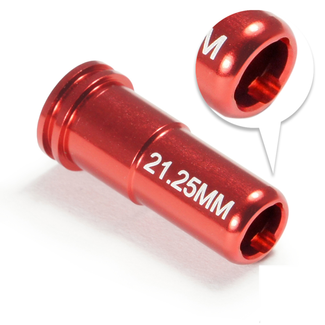 Maxx CNC Aluminum Double O-Ring Air Seal Nozzle (21.25mm) For Airsoft AEG Series