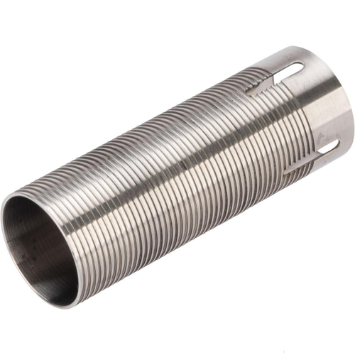 Angel Custom CNC Advanced Stainless Ribbed Airsoft AEG Cylinder (Model: Type 2)